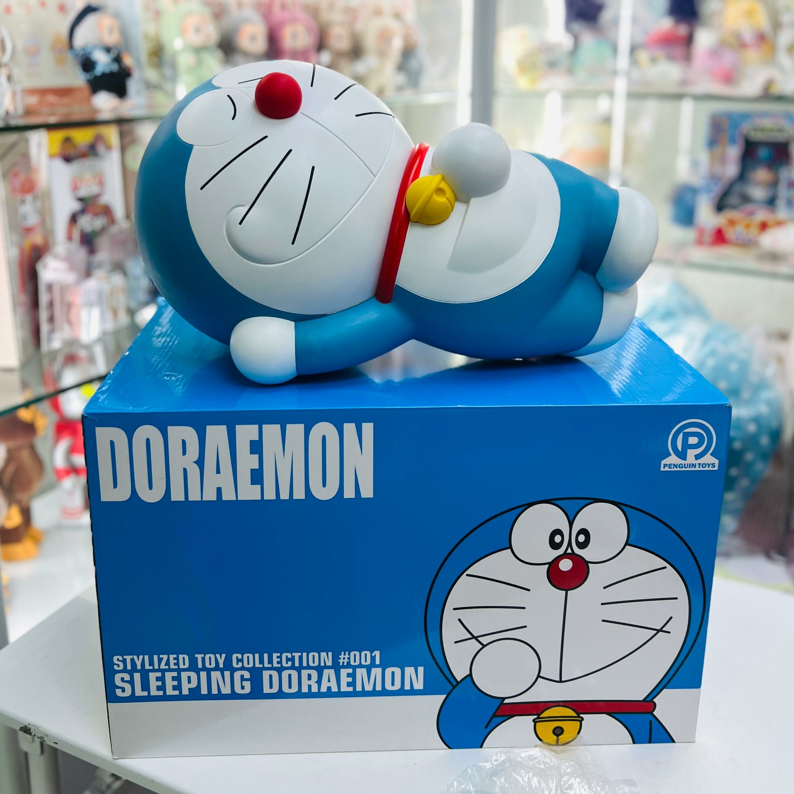 (OPEN BOX)Sleeping Doraemon by Penguin Toys