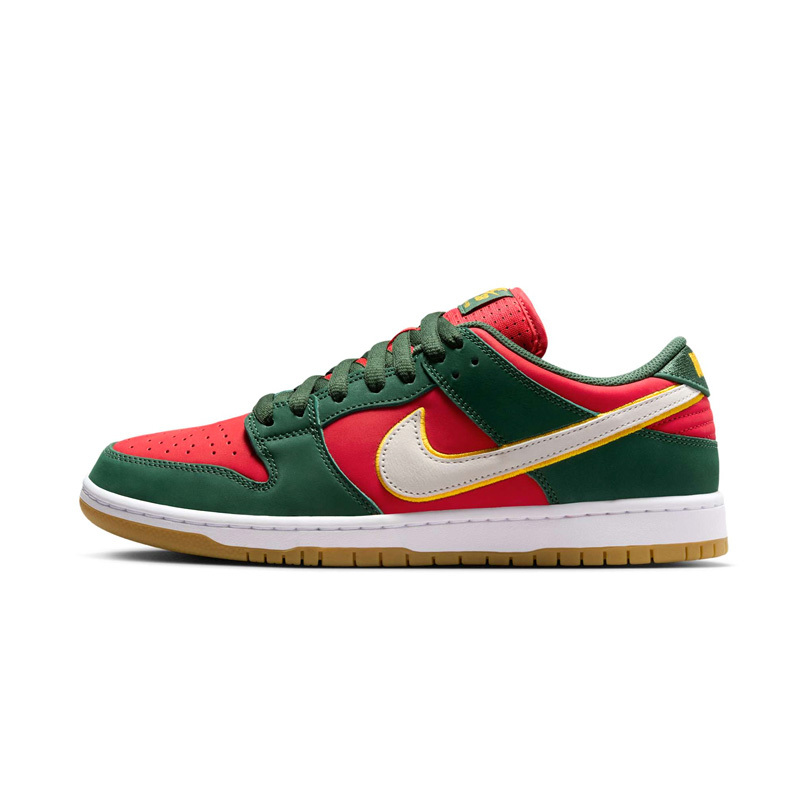 Nike SB Dunk "Fir and Fire Red" 西雅圖超音速隊 紅綠 聖誕配色 男鞋 FZ1287-300 [台灣現貨]