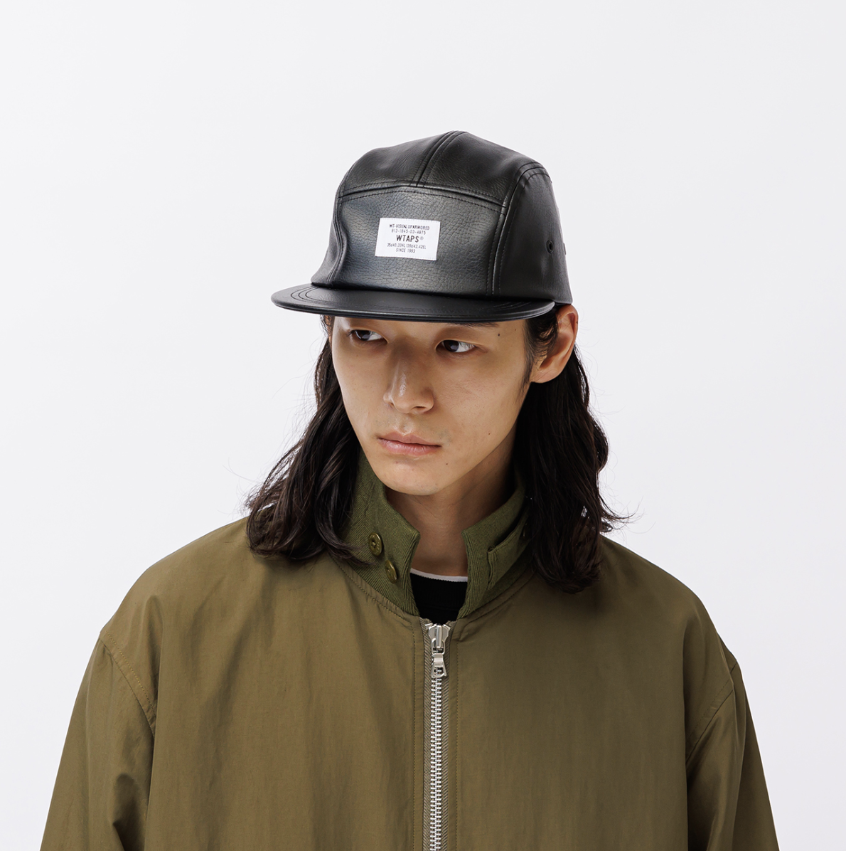 2024AW WTAPS T-5 04 / CAP / SYNTHETIC 皮革 帽子 現貨 242HCDT-HT15