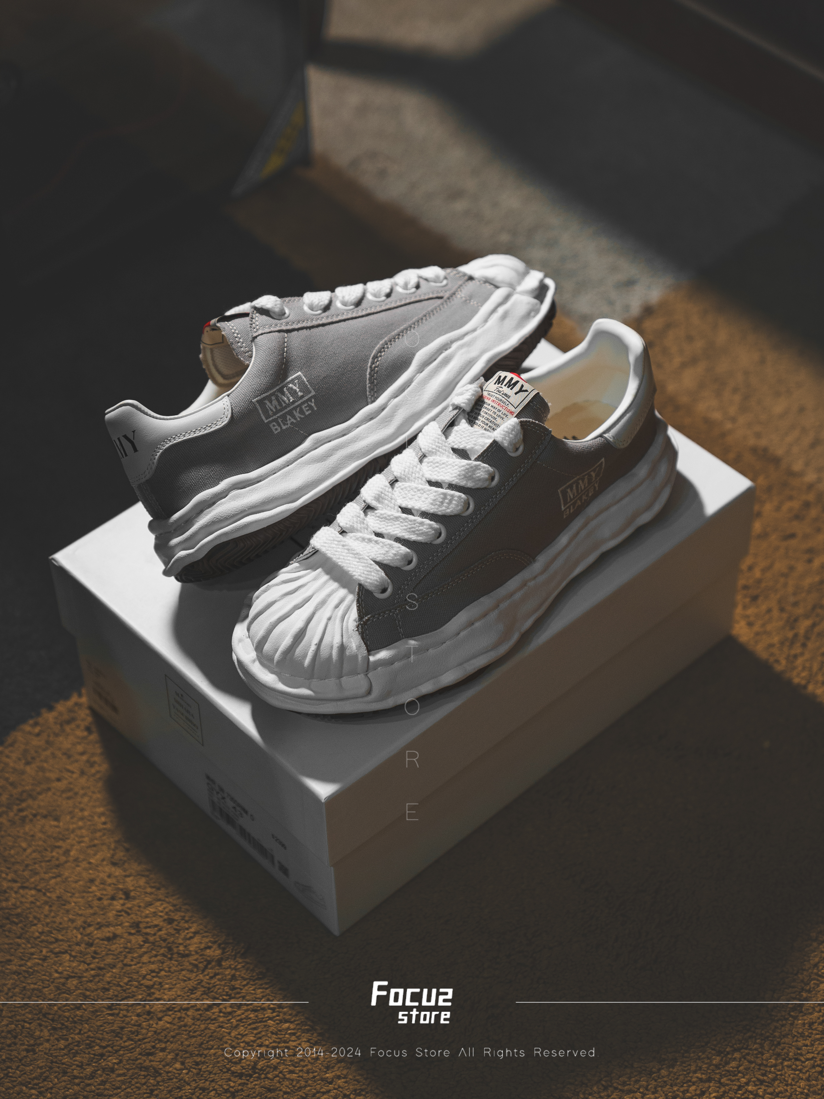 【Focus Store】現貨秒發 Maison Mihara Yasuhiro Blakey OG "Grey" 灰白 A08FW735-GY