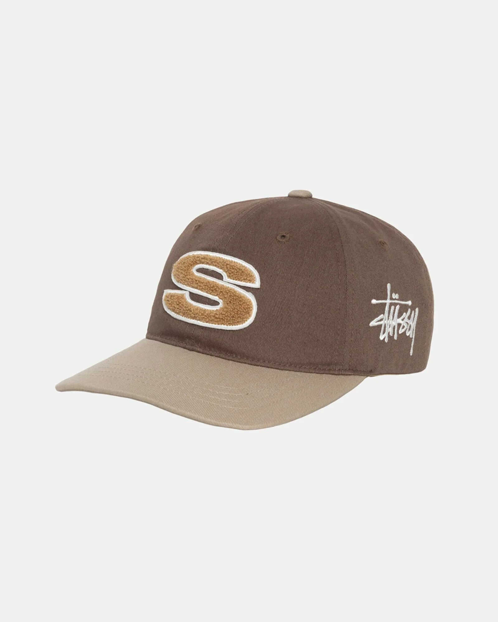 Travis Scott 同款 Stussy Low Pro Chenille S Snapback 絨毛S 帽