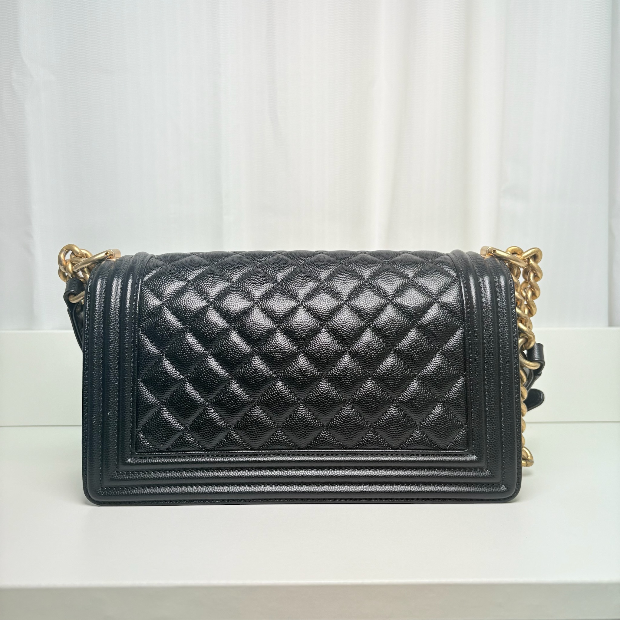 Chanel Boy 25 - Black / Ghw