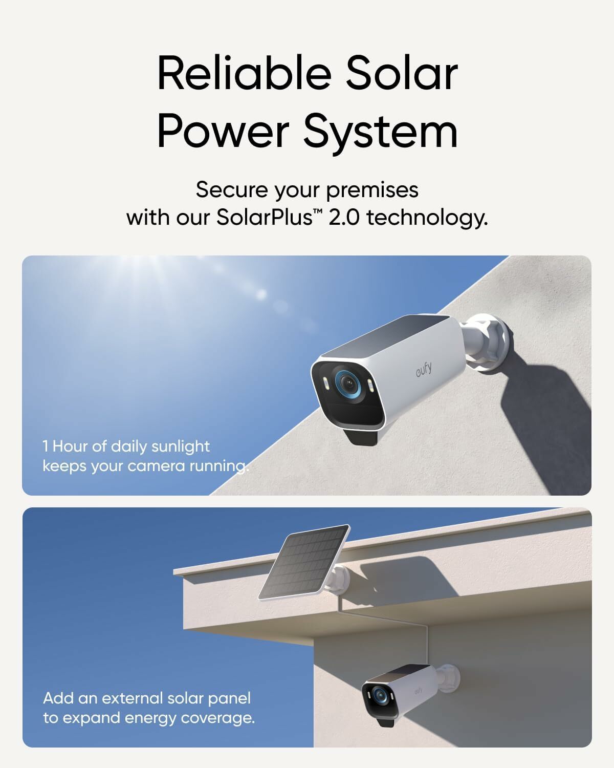 Eufy eufyCam S3 Pro Dual Spotlight Dual Motion Detection 4K Wireless Security Camera
