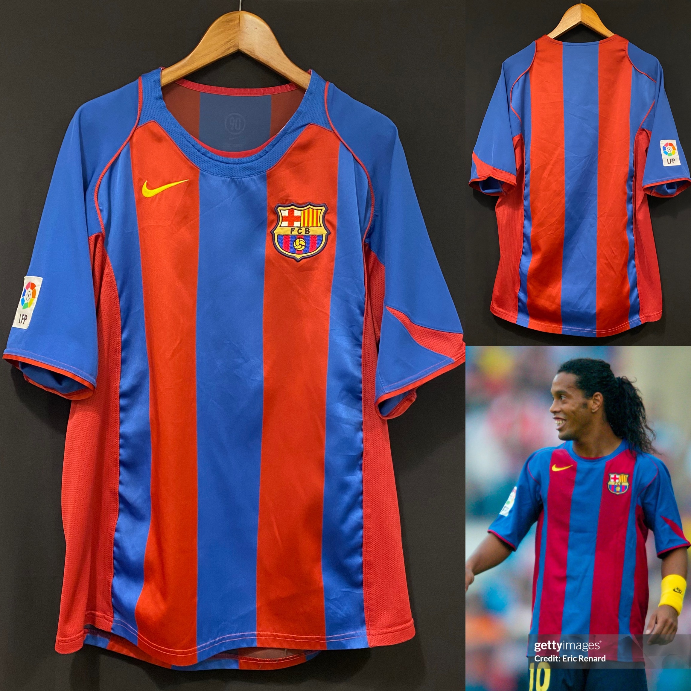 巴塞隆拿 2004-2005 Nike 主場球衣