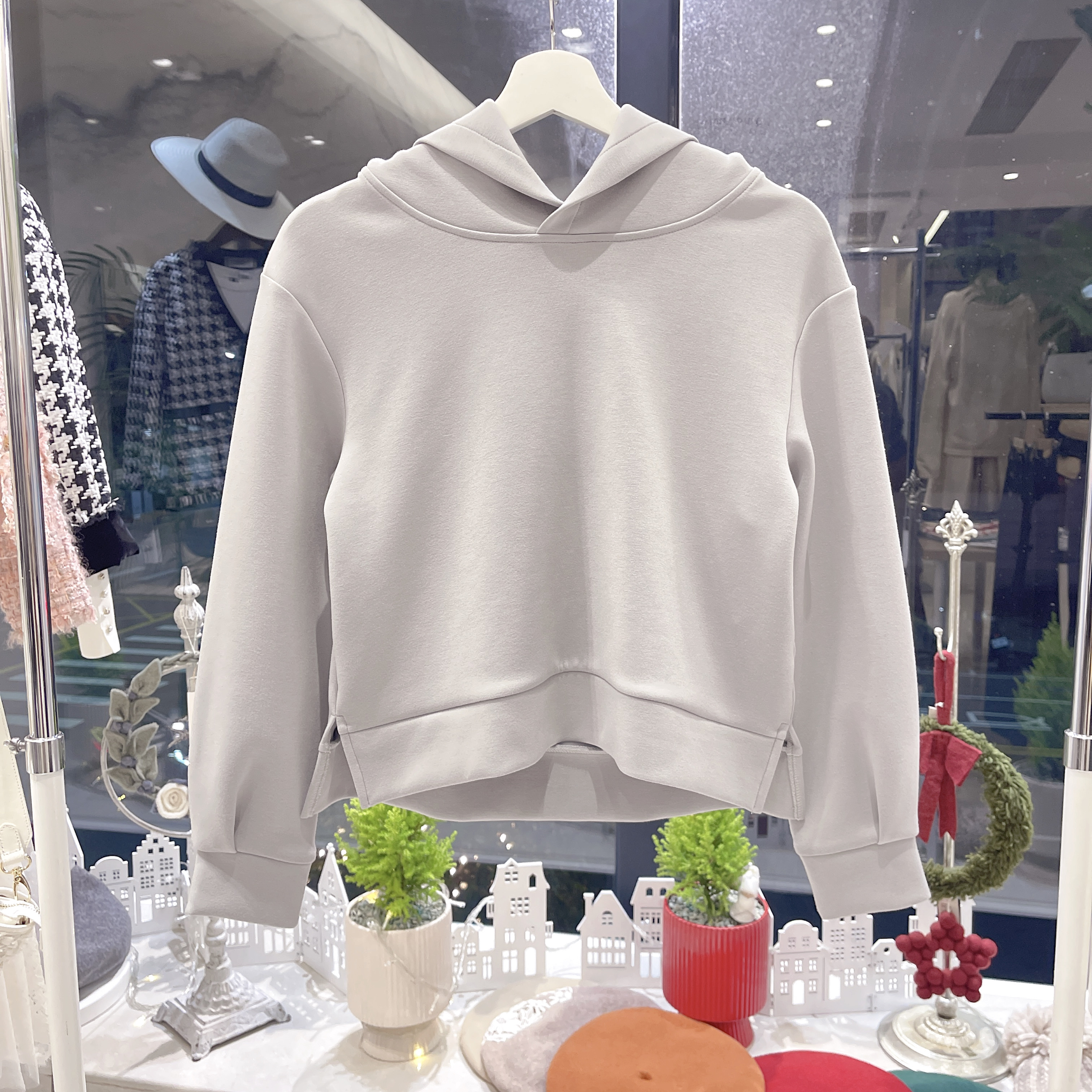 太空棉連帽上衣