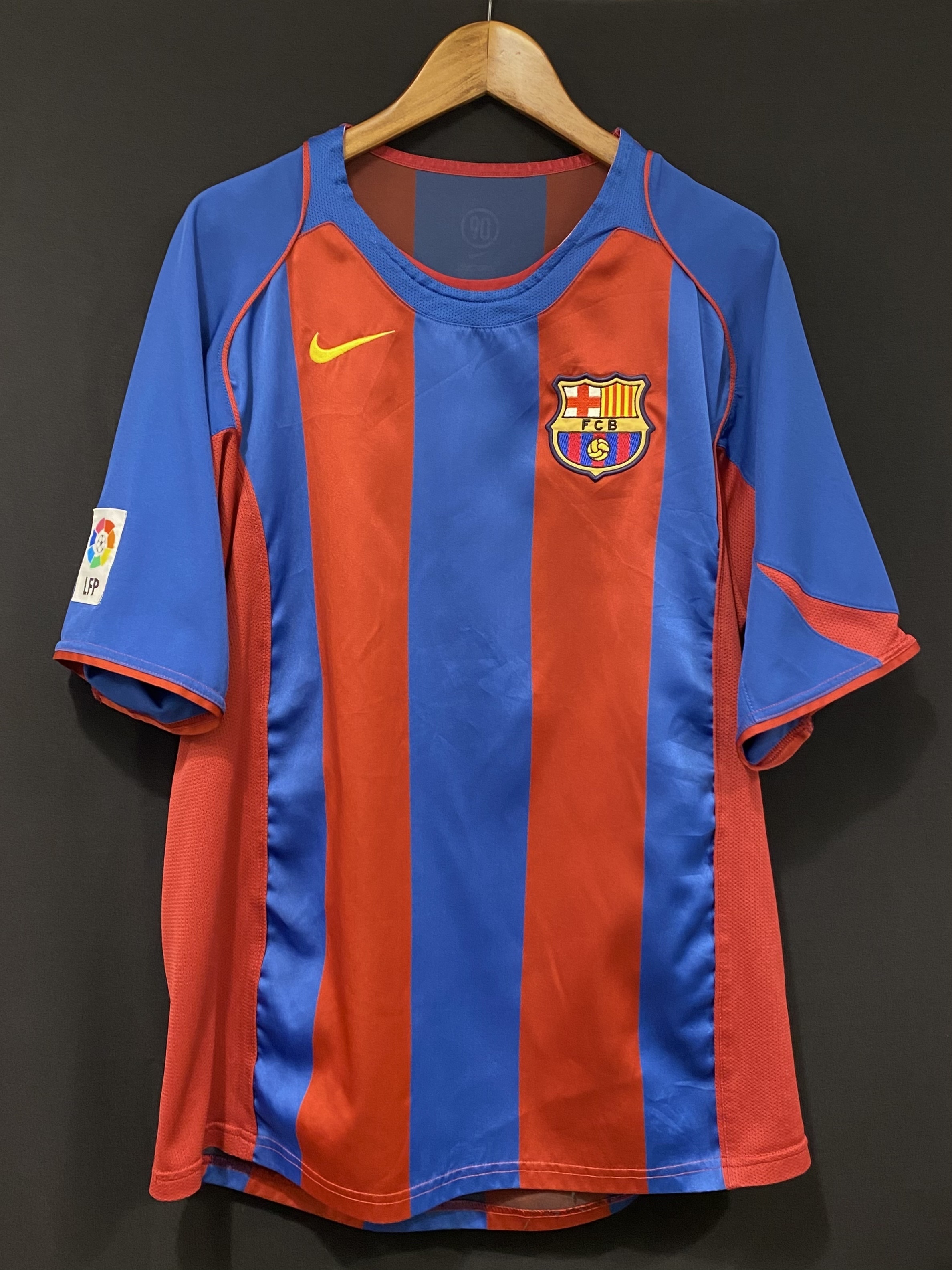 巴塞隆拿 2004-2005 Nike 主場球衣