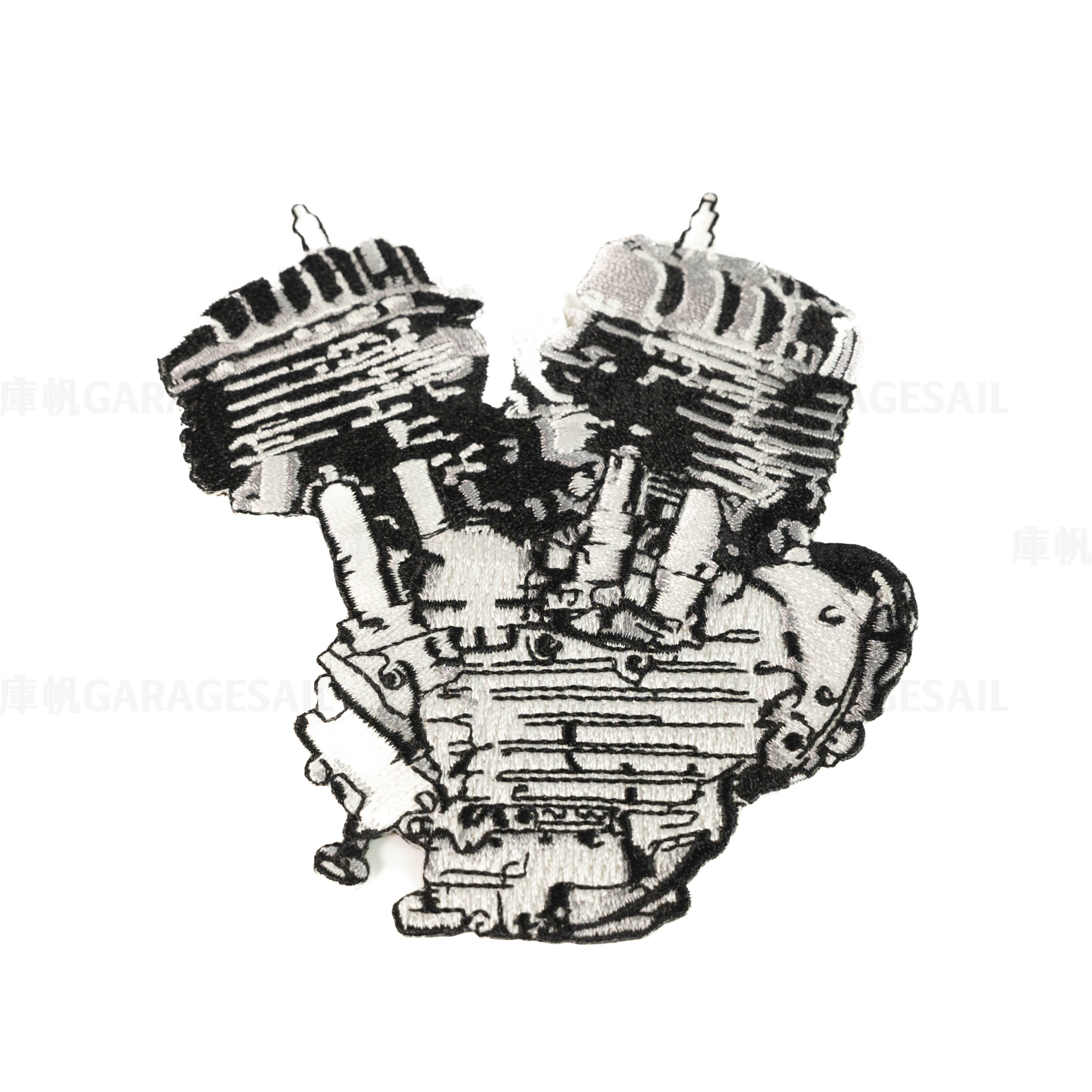 經典布章 哈雷引擎 Flat Head