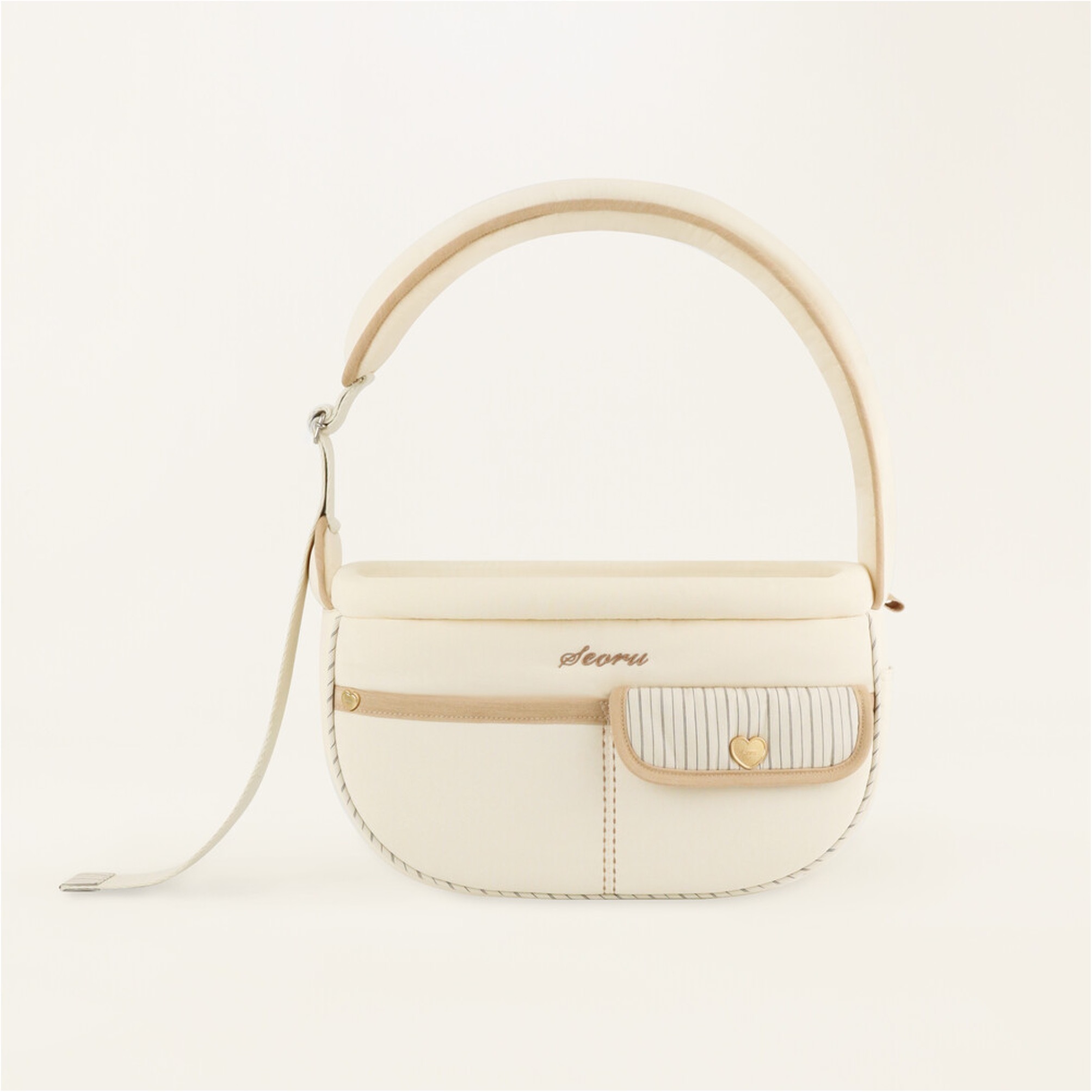 Seoru 情人柔軟斜跨包 (沙灘米)