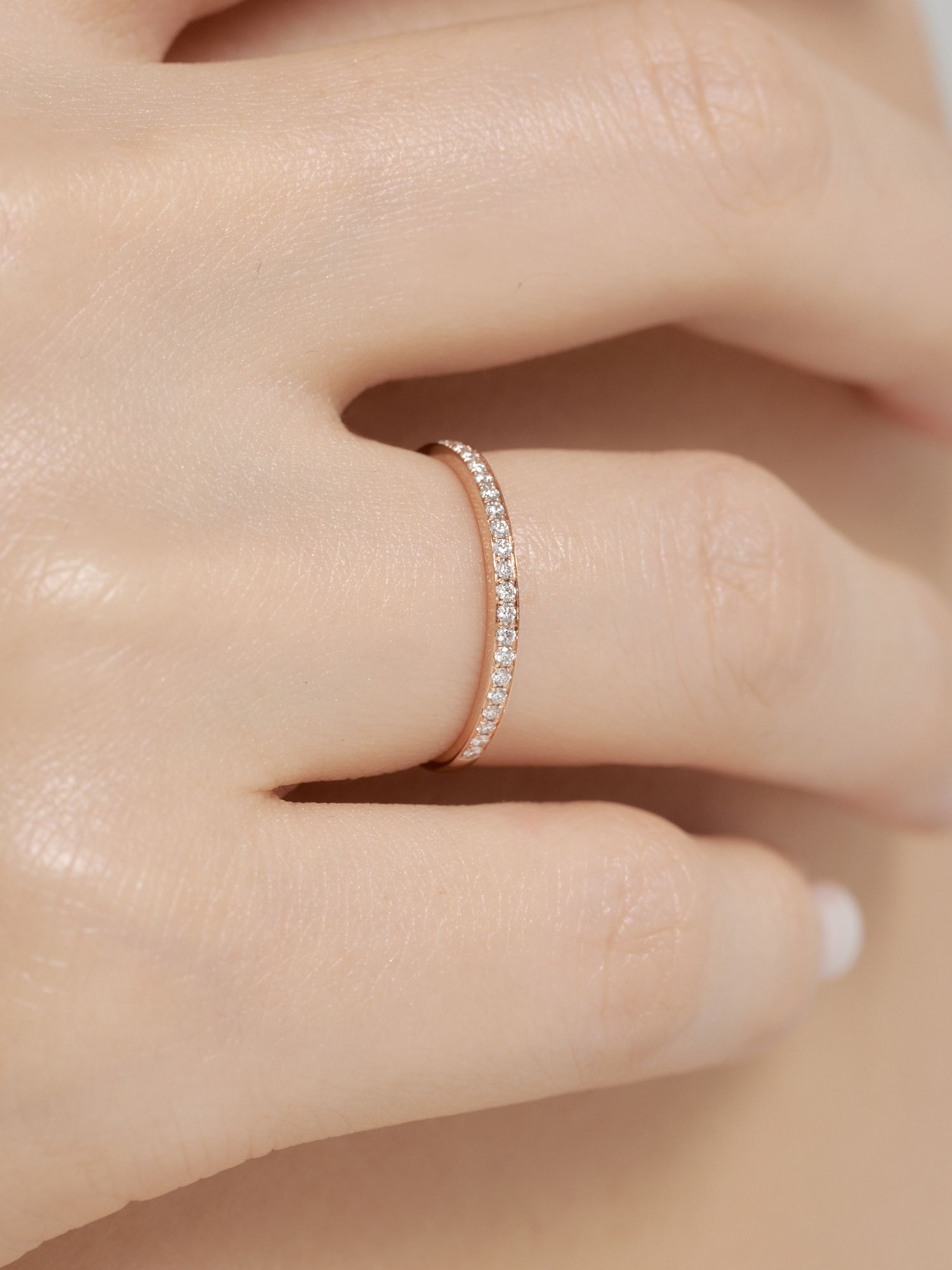 FLEDGE 18K鑽石光圈戒指