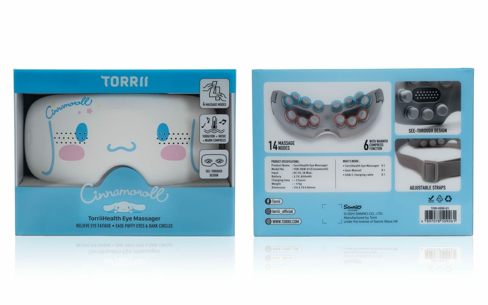 TorriiHealth Eye Massager