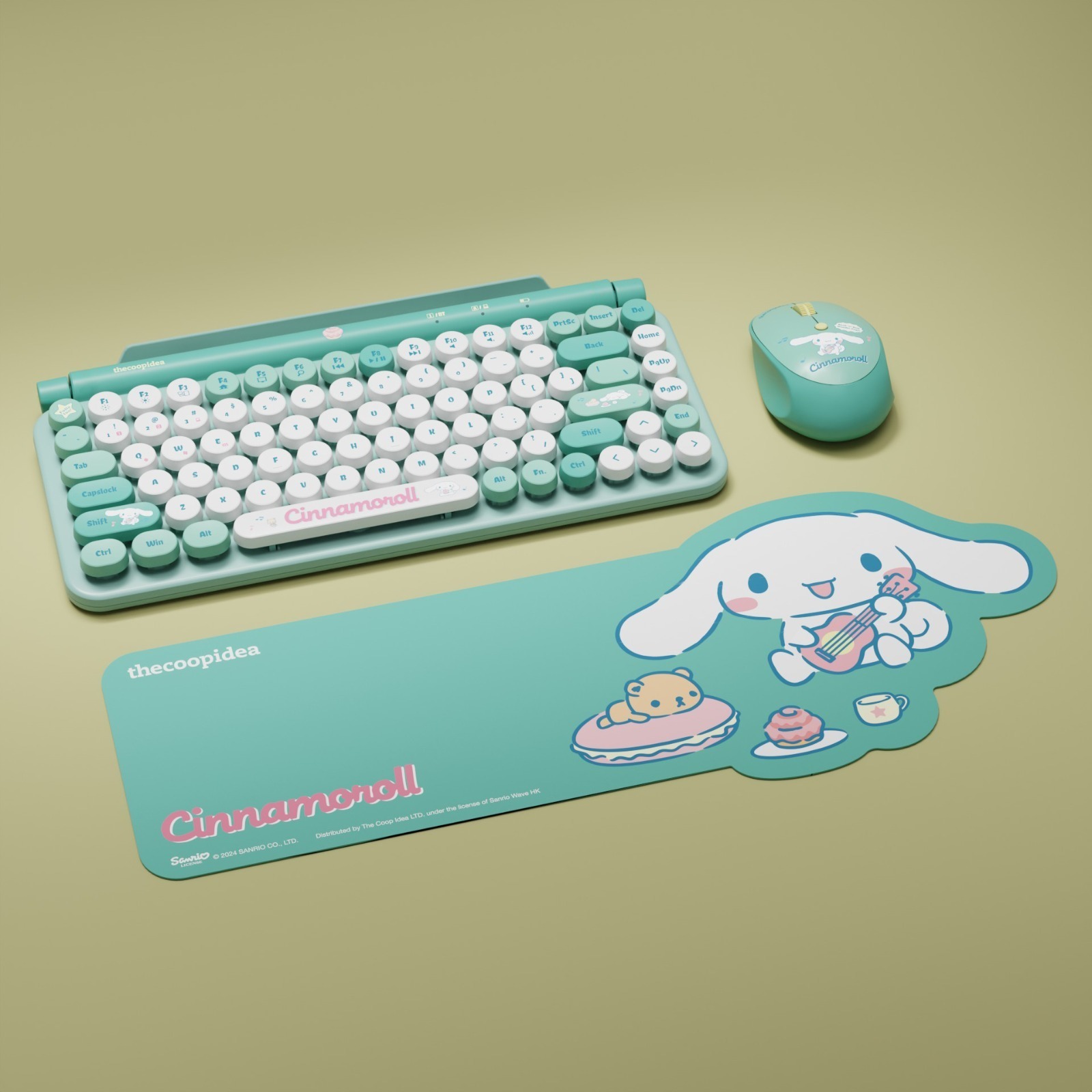 Sanrio Retro Bluetooth Keyboard & Mouse Set