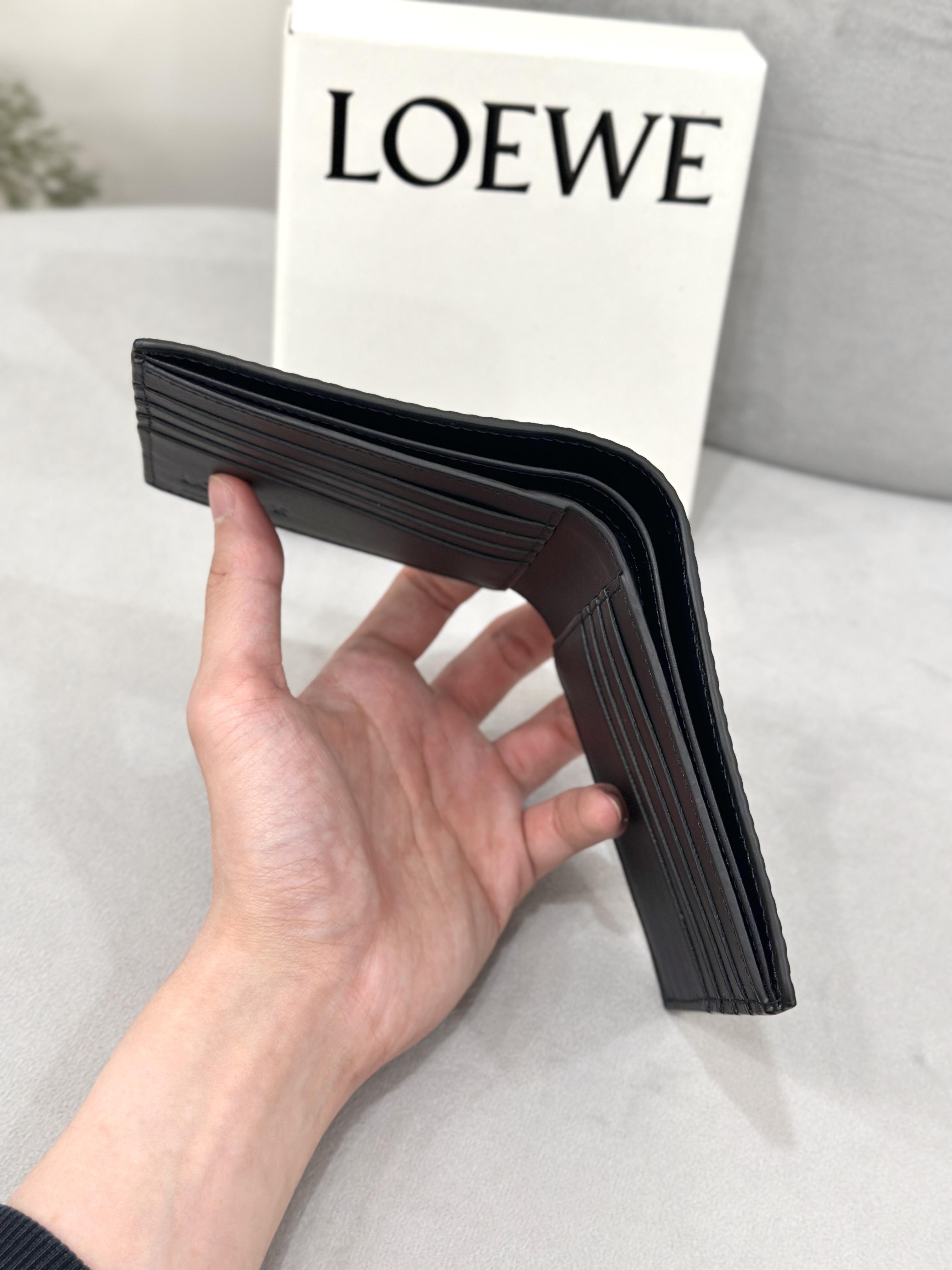 LOEWE Chevron Bifold Wallet