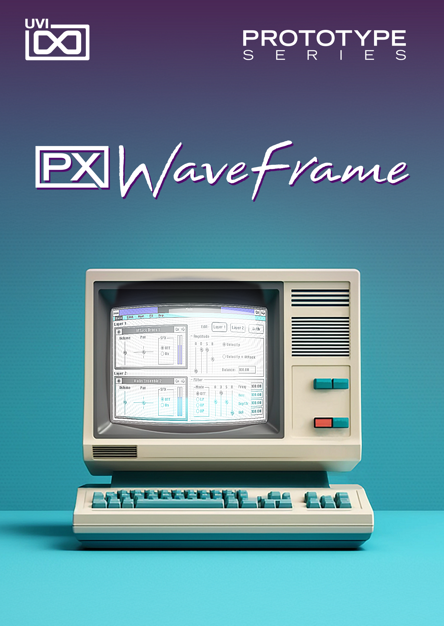 合成器取樣音源 UVI PX Wave Frame Plugin (序號下載版)