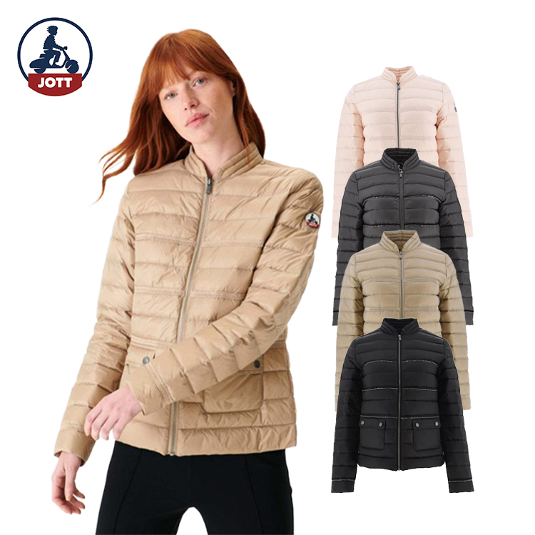 【JOTT】AND小立體口袋金線羽絨外套