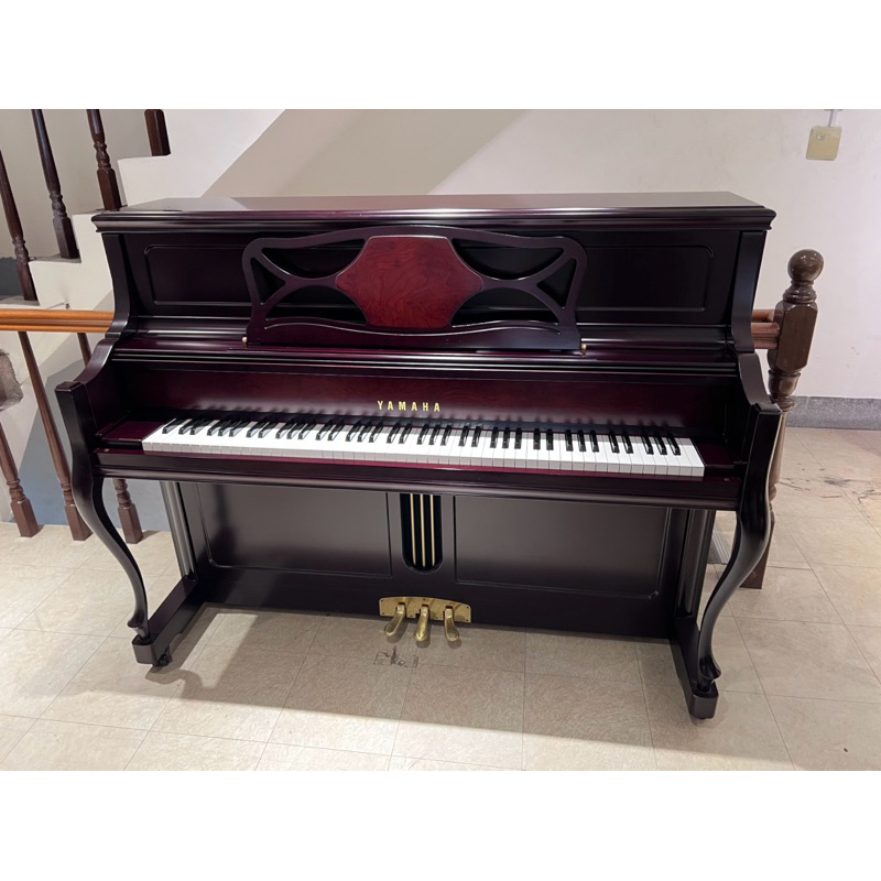嚴選 如新琴 雅馬哈 山葉 YAMAHA M3SM 復古鋼琴 鏤空譜架 高檔琴 中古鋼琴 二手鋼琴 漢麟樂器