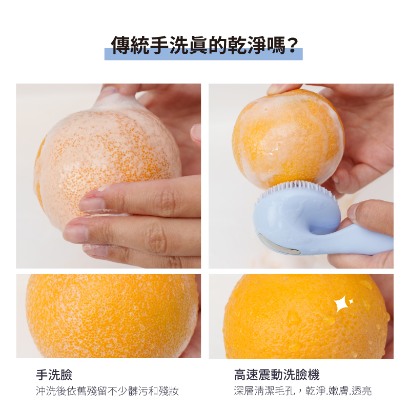 【MUNICHI】親膚磁珠潔面儀 MR.FACE-產品比較