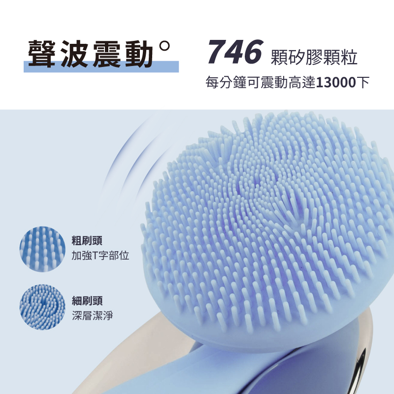 【MUNICHI】親膚磁珠潔面儀 MR.FACE-聲波震動