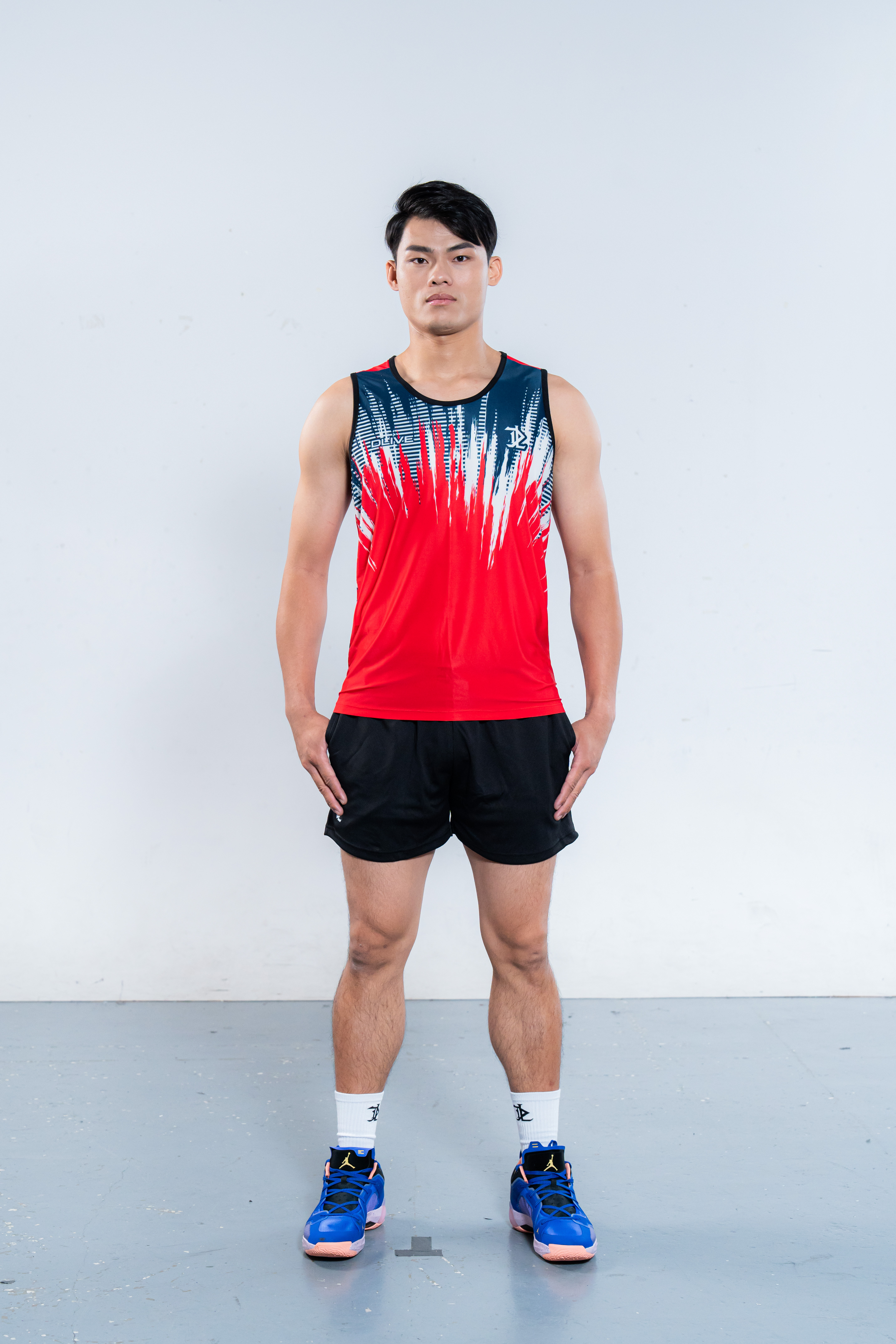 昇華田徑背心 - 岩層