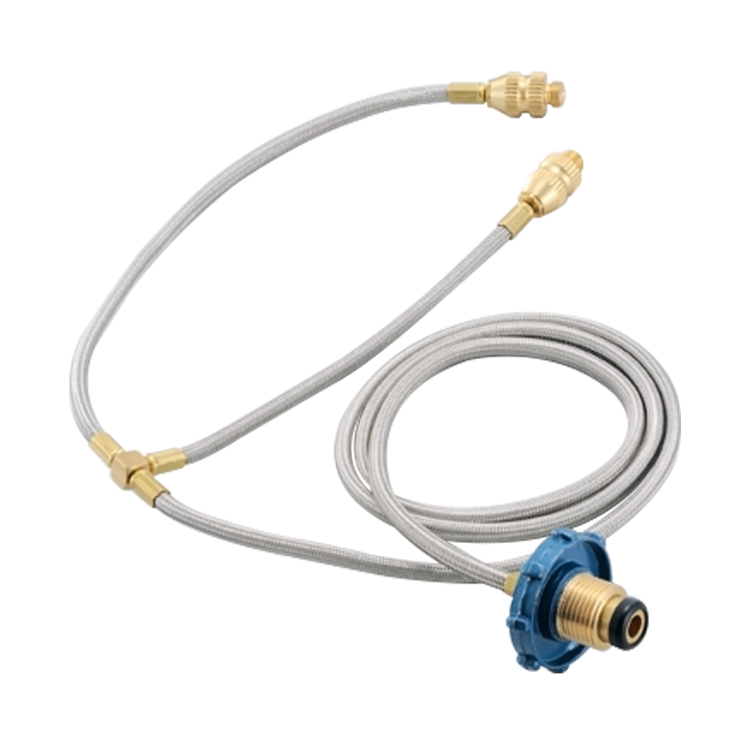 WEN LIANG文樑 瓦斯桶雙孔轉接頭ST-2003 59W02003