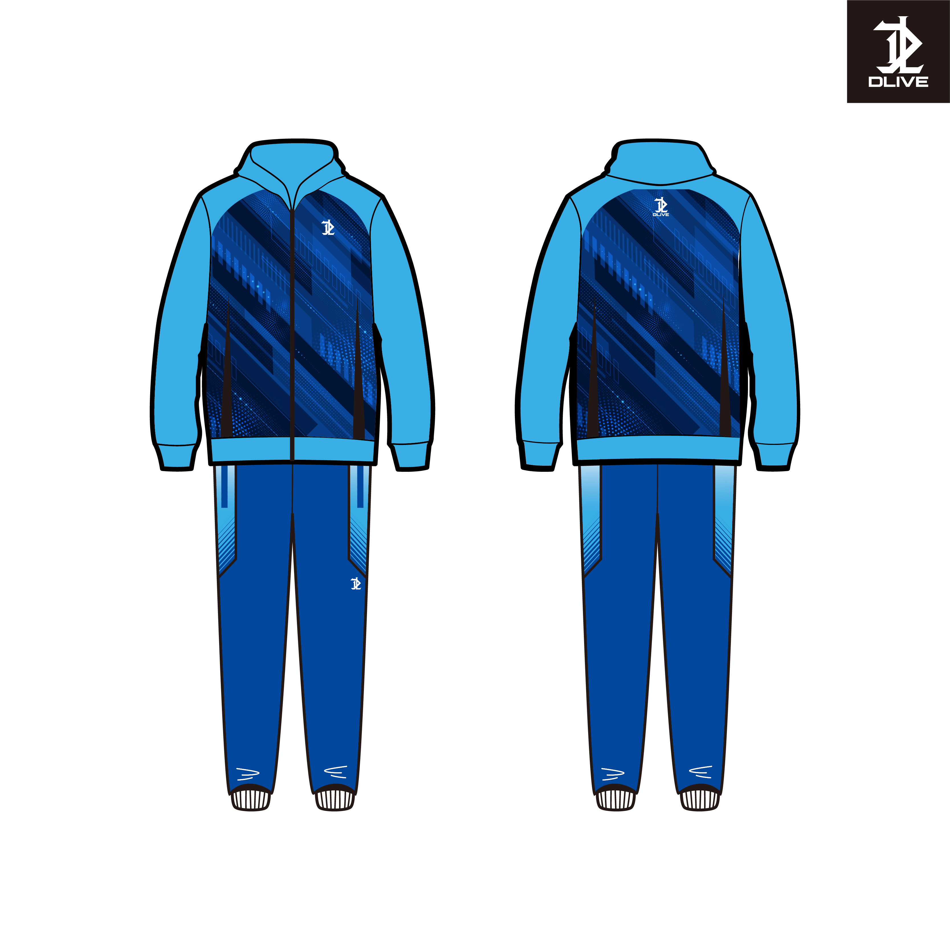 昇華運動套裝 - 衝鋒