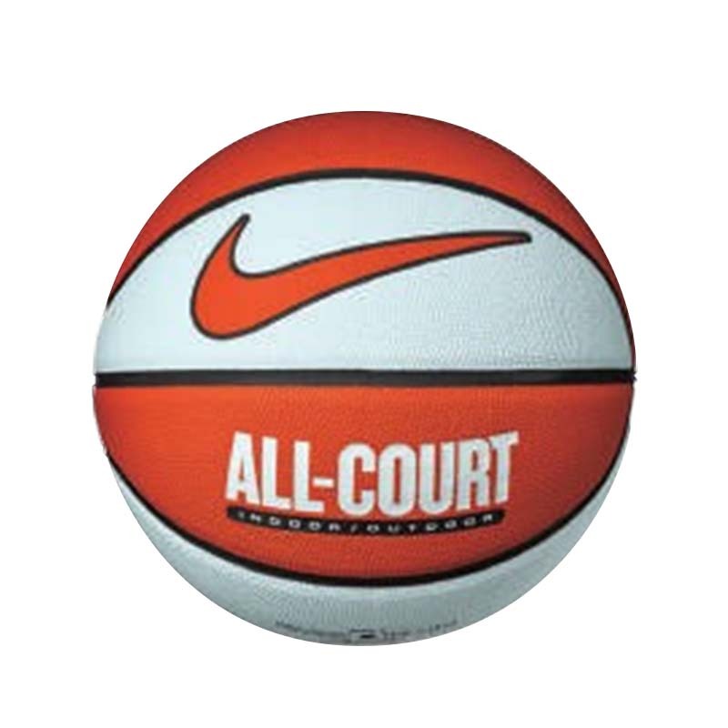 NIKE EVERYDAY ALL COURT 8P 7號球 籃球 白橘 N100436981007 [台灣現貨]