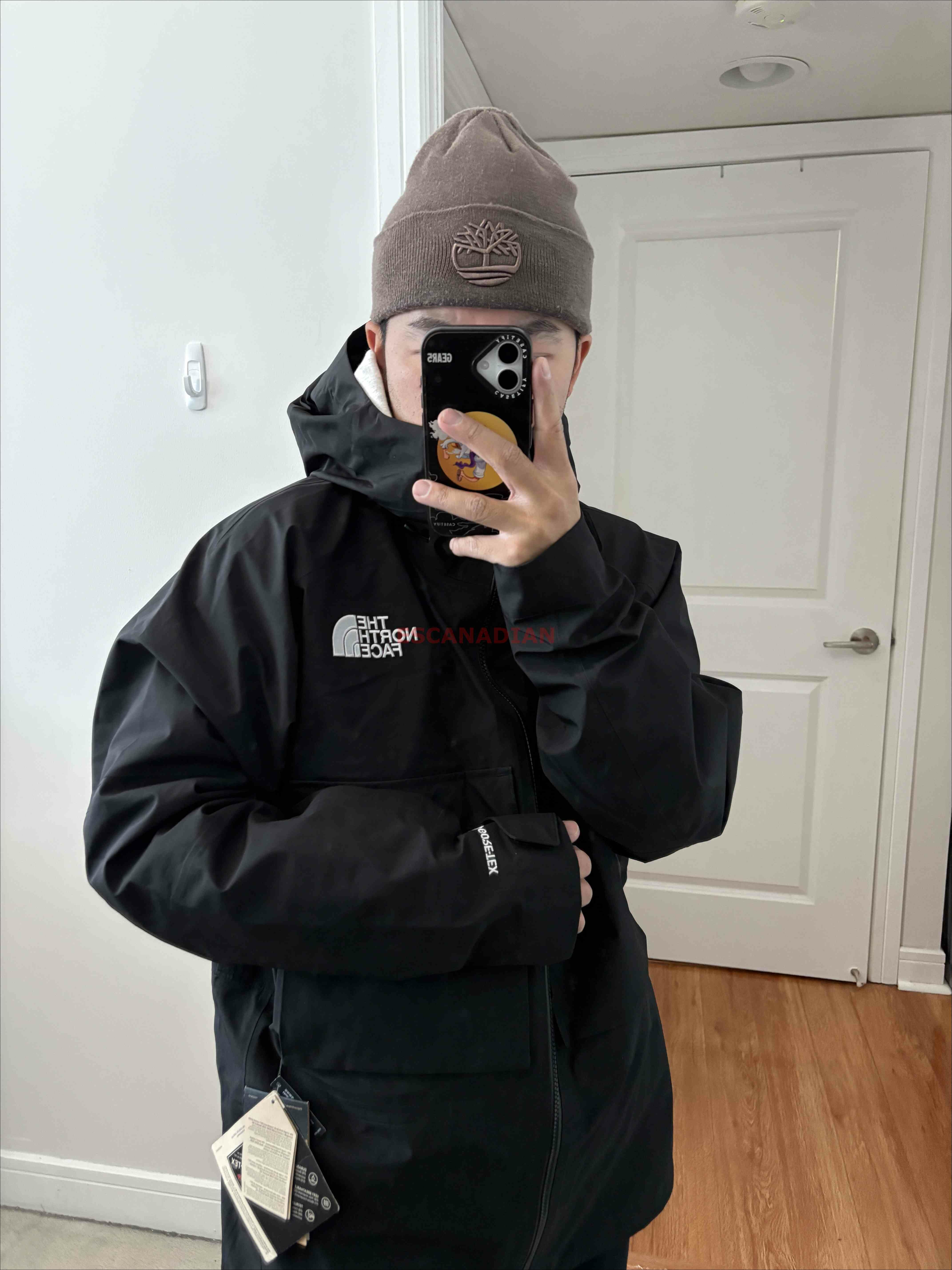 THE NORTH FACE 男大人 GORE-TEX系列面料 正反刺繡 大口袋設計 防水 防風 硬挺 滑雪外套 (可日常穿)