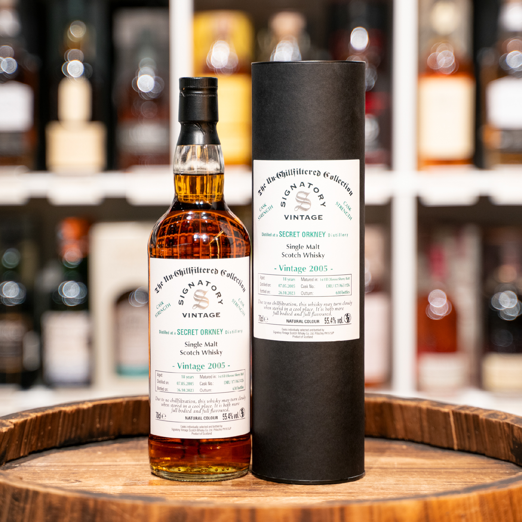 Signatory Vintage Secret Orkney 2005 18 Year Old Speyside Single Malt Whisky