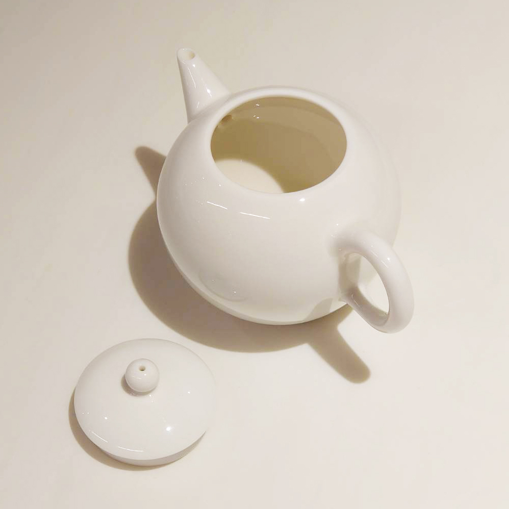 京盛宇-小明月壺 150ml（白）