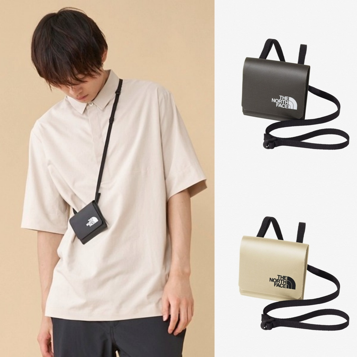 預購┃日本 THE NORTH FACE FIELUDENS MINI HOLDER 掛繩卡夾