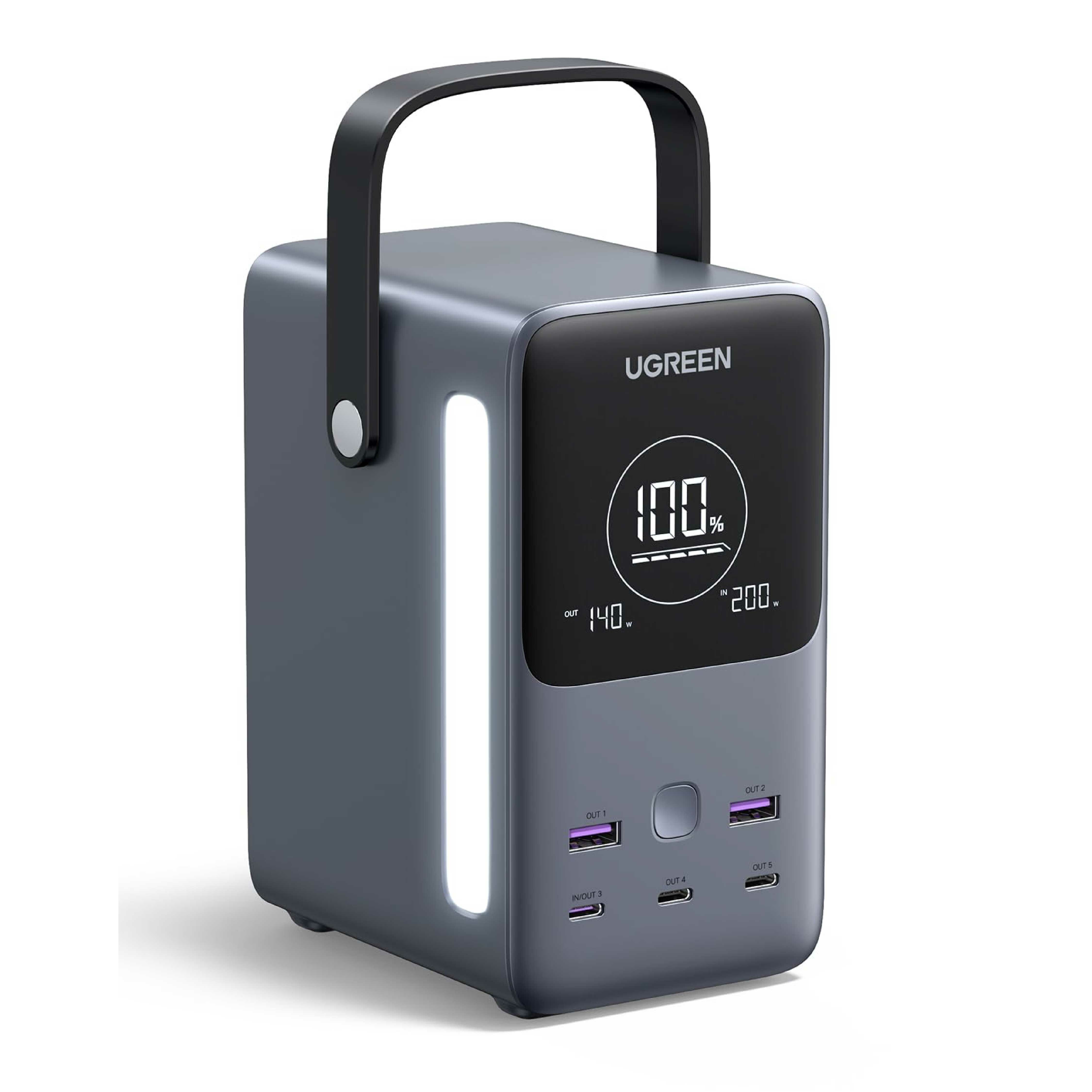 Ugreen 300W 48000mAh 手攜行動電源_PB770-25286