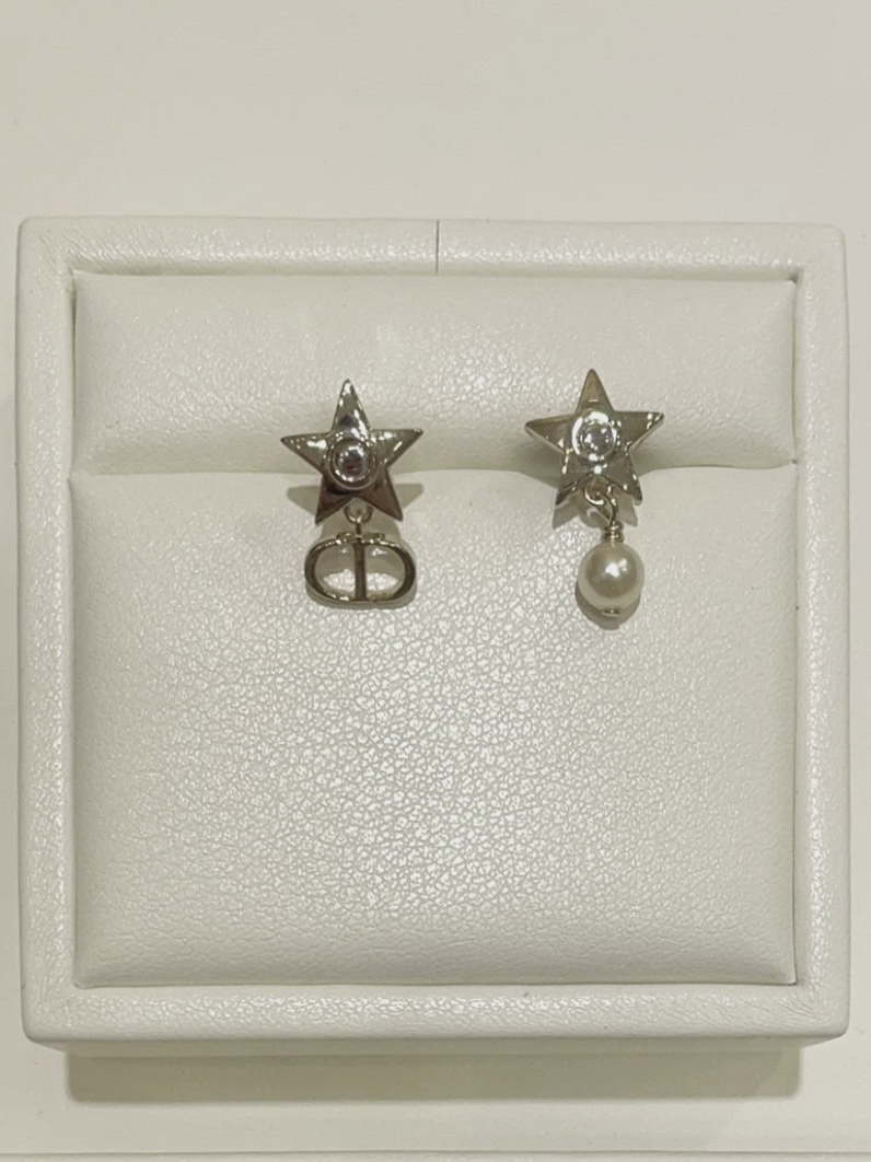 DIOR Star Petit CD 耳環