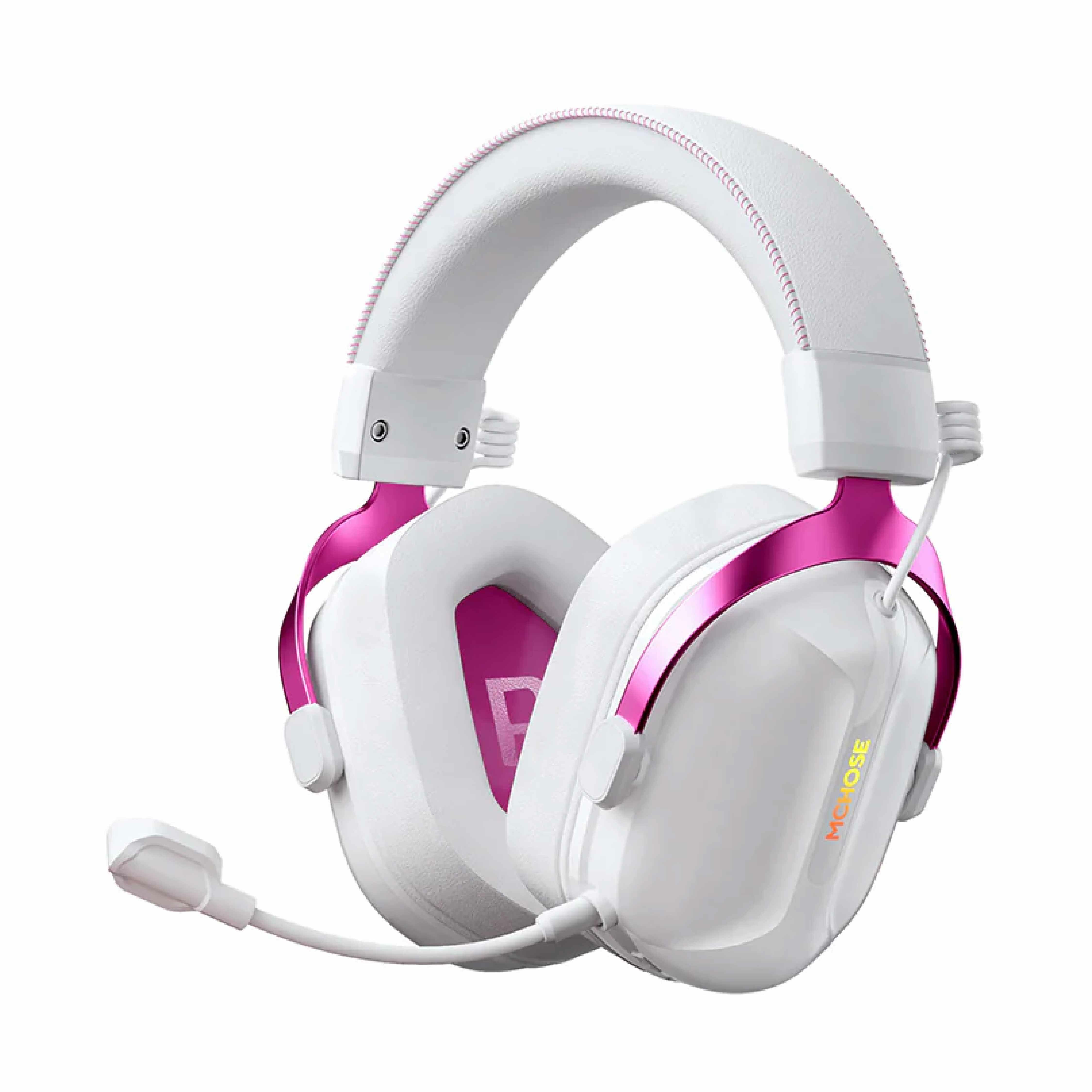 MCHOSE S9 Headset - (Black & Red / White & Purple) 頭戴式耳機