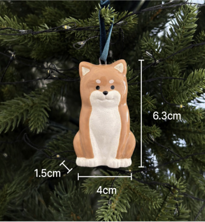 Tteokguknuna 柴犬吊飾