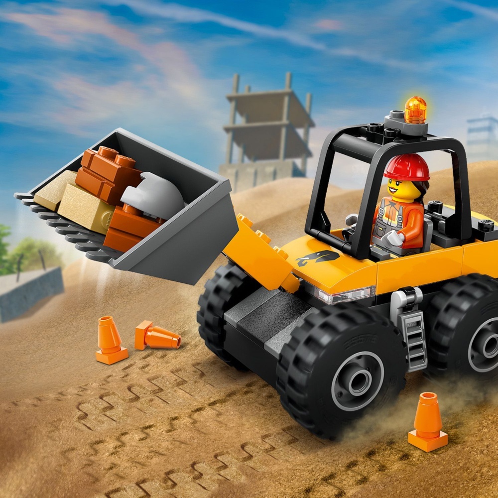 60450 - Yellow Construction Wheel Loader
