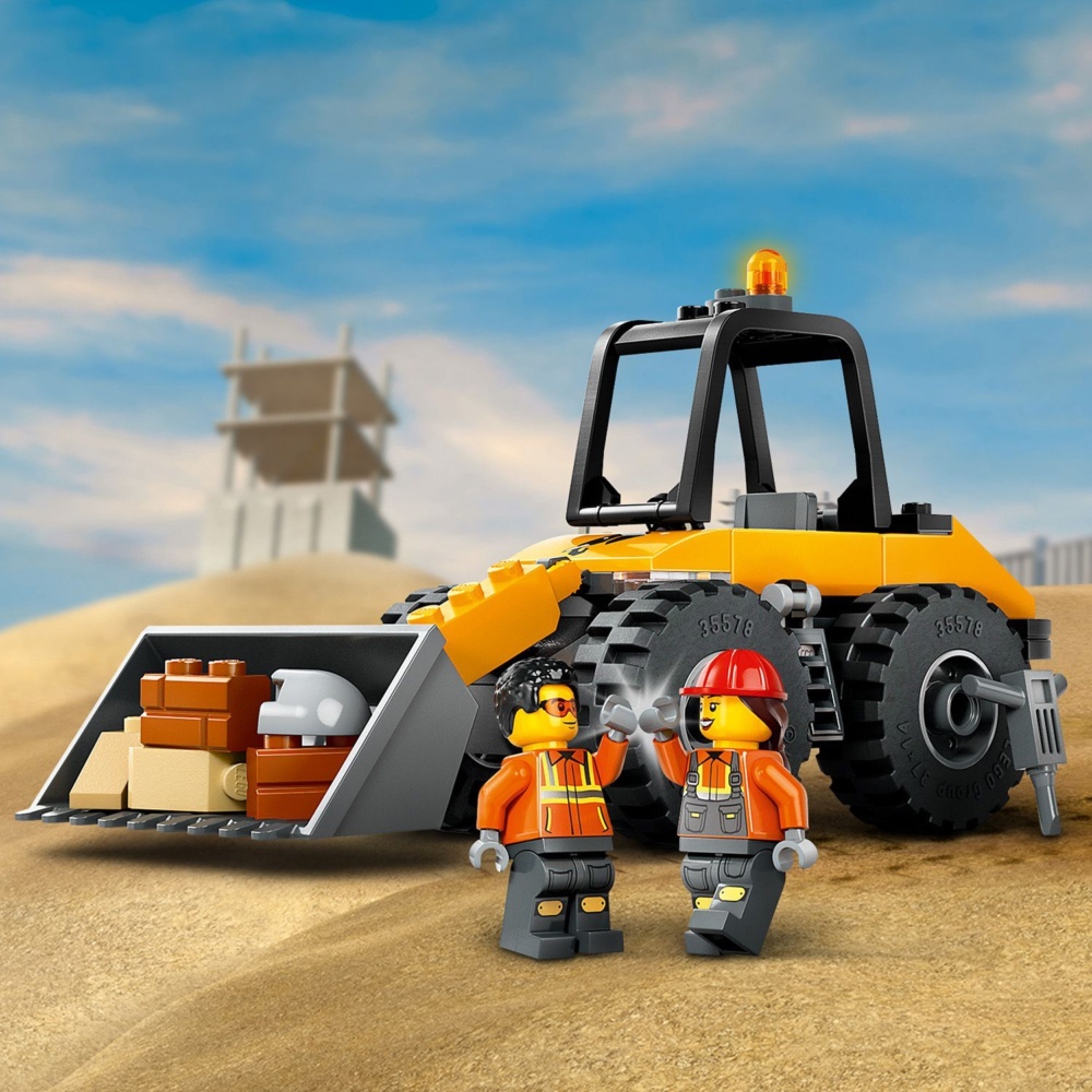60450 - Yellow Construction Wheel Loader