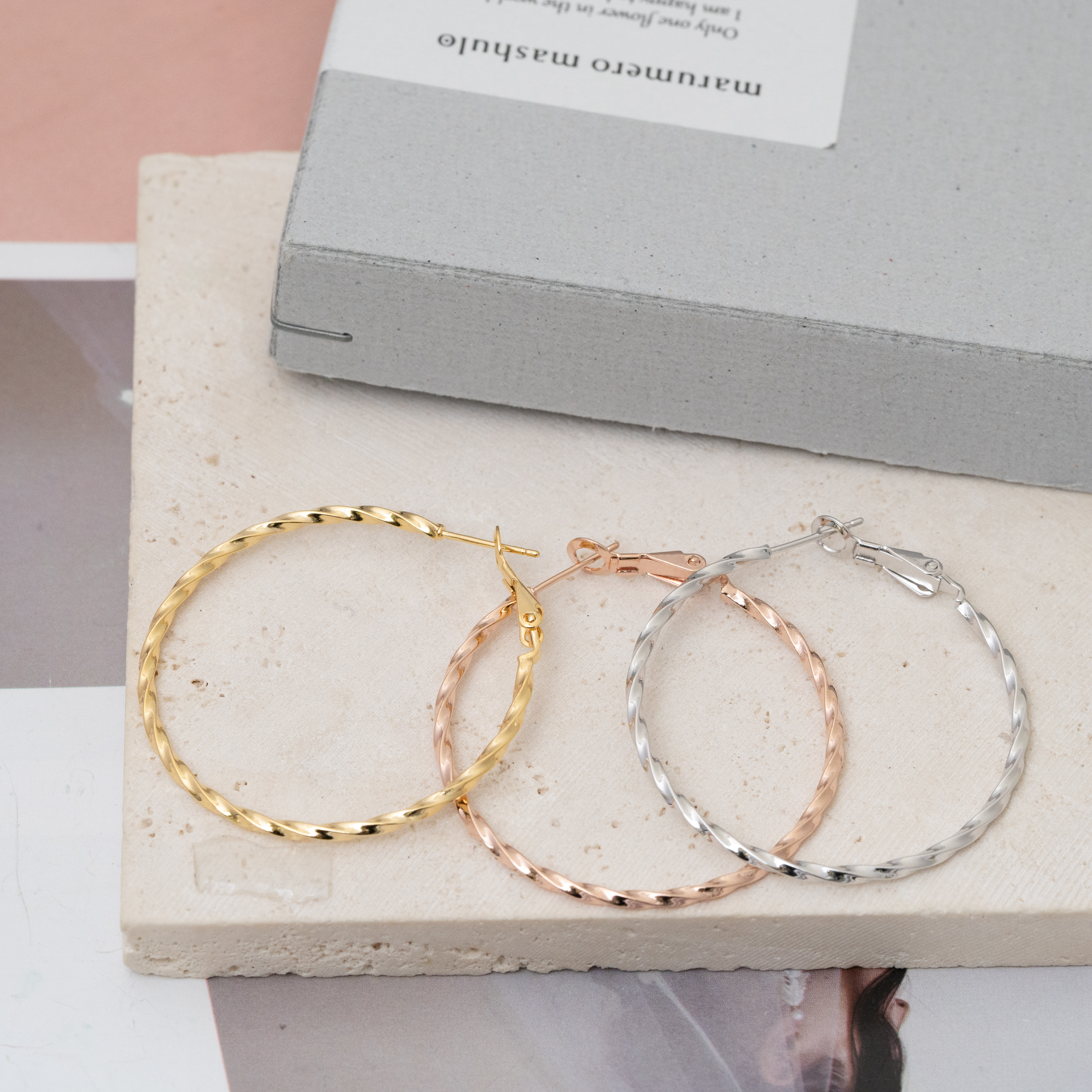 sve30 (40mm圈耳環)