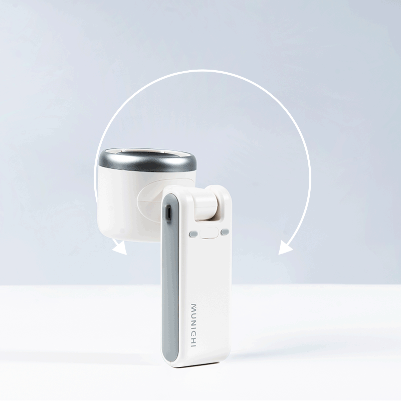 【MUNICHI】小旋風勁速摺疊渦輪(隨身小風扇)MR.BIGFAN-180度旋轉摺疊