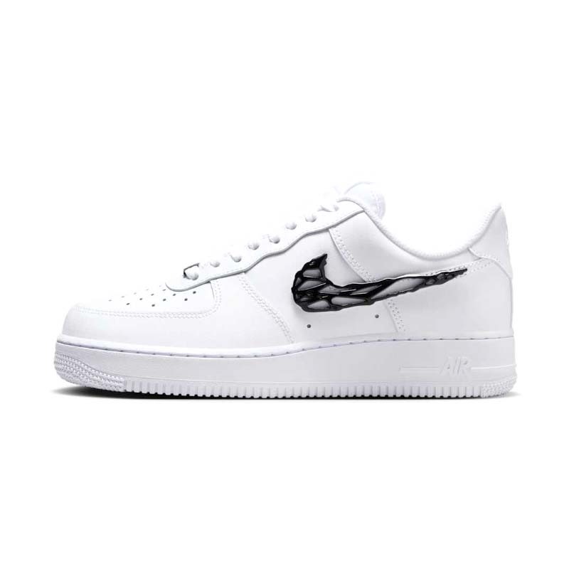 Nike Air Force 1 Low "Liquid metal Swoosh" 水銀 液態 男女段 白色 IF1686-101 [台灣現貨]