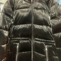 [S] DKNY MID LENGTH LUSH PUFFER JACKET,BLACK, DLSMPS63-BLK [FINAL SALE] (SD1160)
