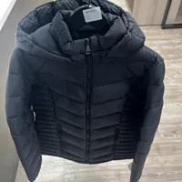 [S] DKNY LIGHTWEIGHT PUFFER JACKET,BLACK, DLSMPR20-BLK [FINAL SALE] (SD1157)