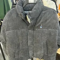 [S] WHO.A.U STEVE CORDUROY PADDING,CHARCOAL, WHJPE4V14F-CHARCOAL [FINAL SALE] (SWAU404)