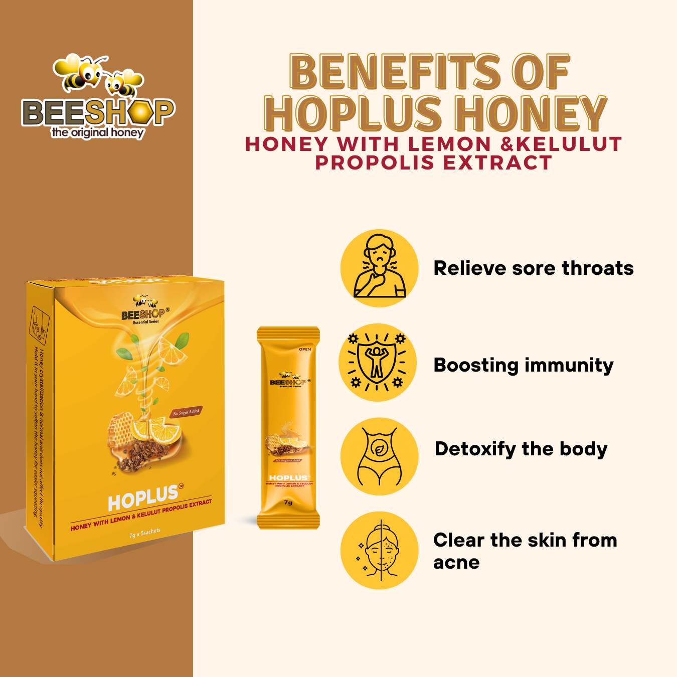 HOPLUS Sachet (Buy 6 Free 1)