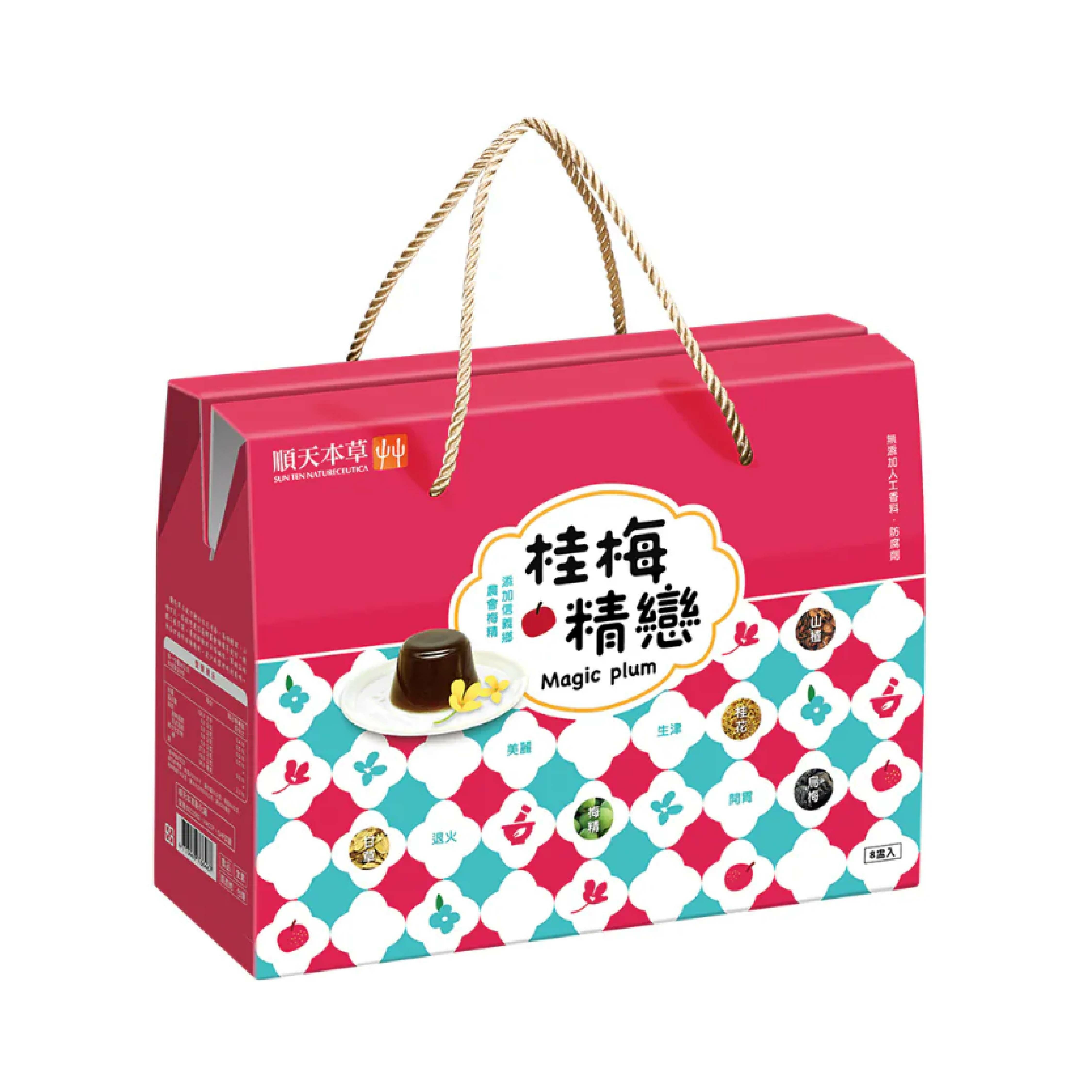順天本草 桂梅精戀禮盒 8入/盒
