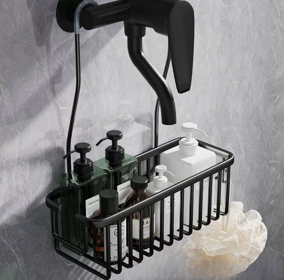 浴室專用免打孔置物架