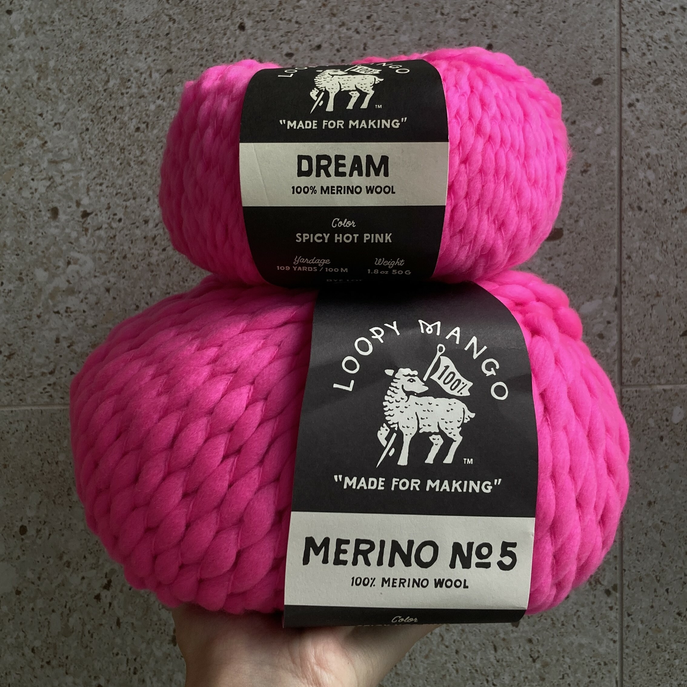 [Loopy Mango] Merino No.5 超粗美麗諾羊毛線