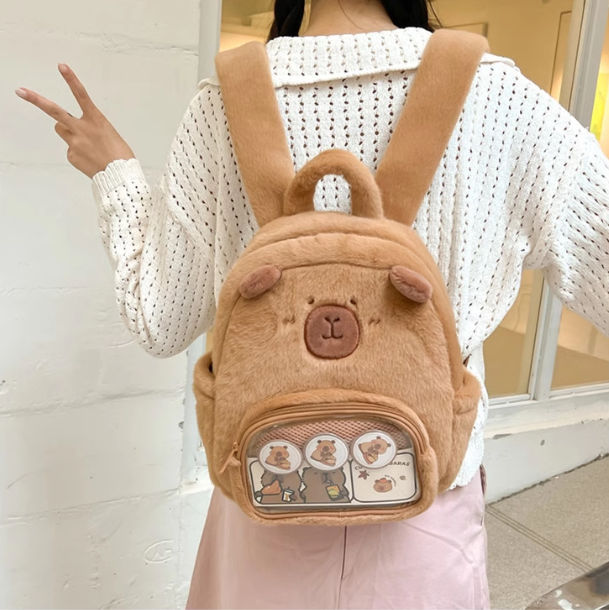 Capybara Cute Shakey Bag Pack
