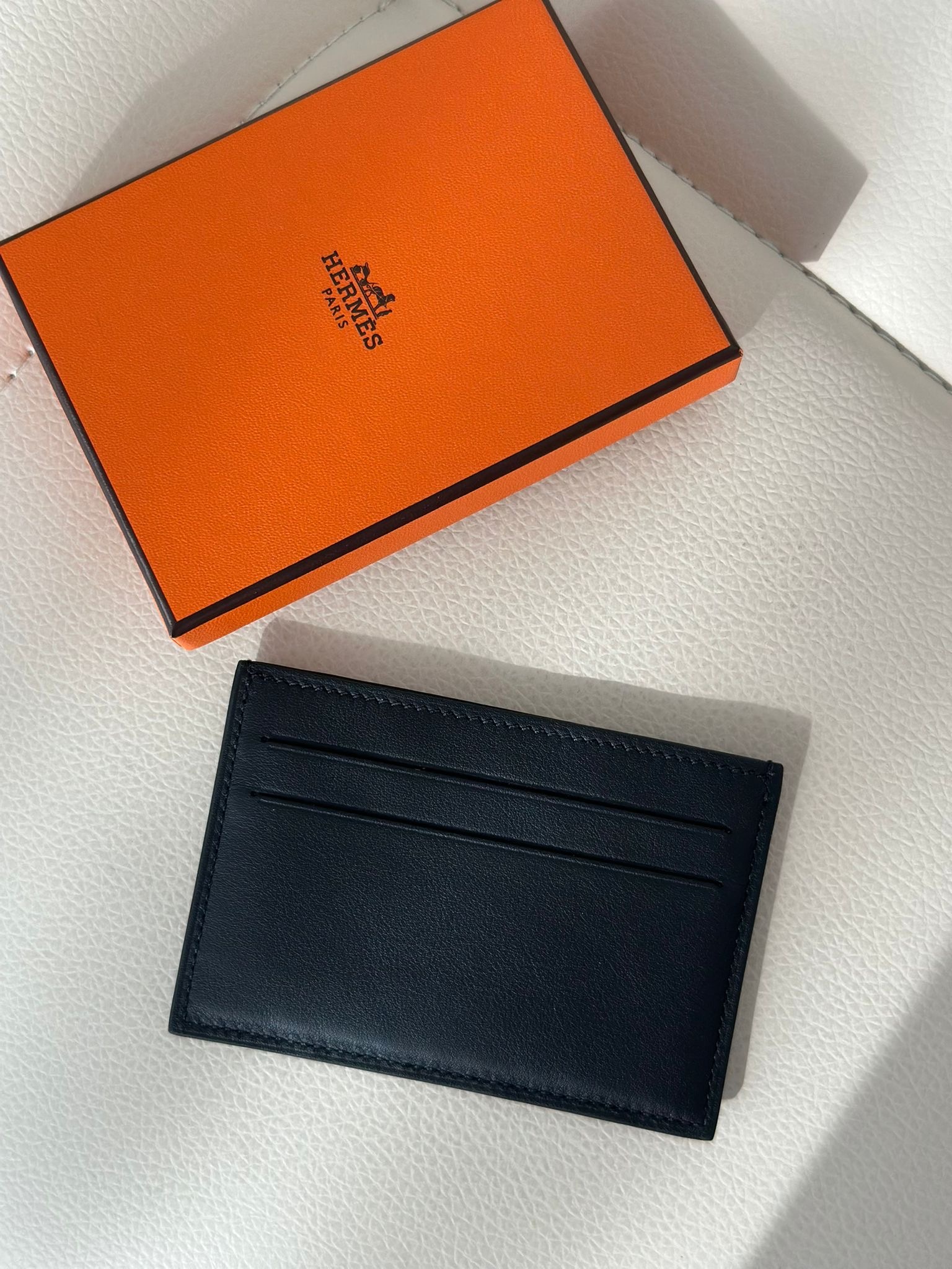 Hermes Citizen Twill Card Holder