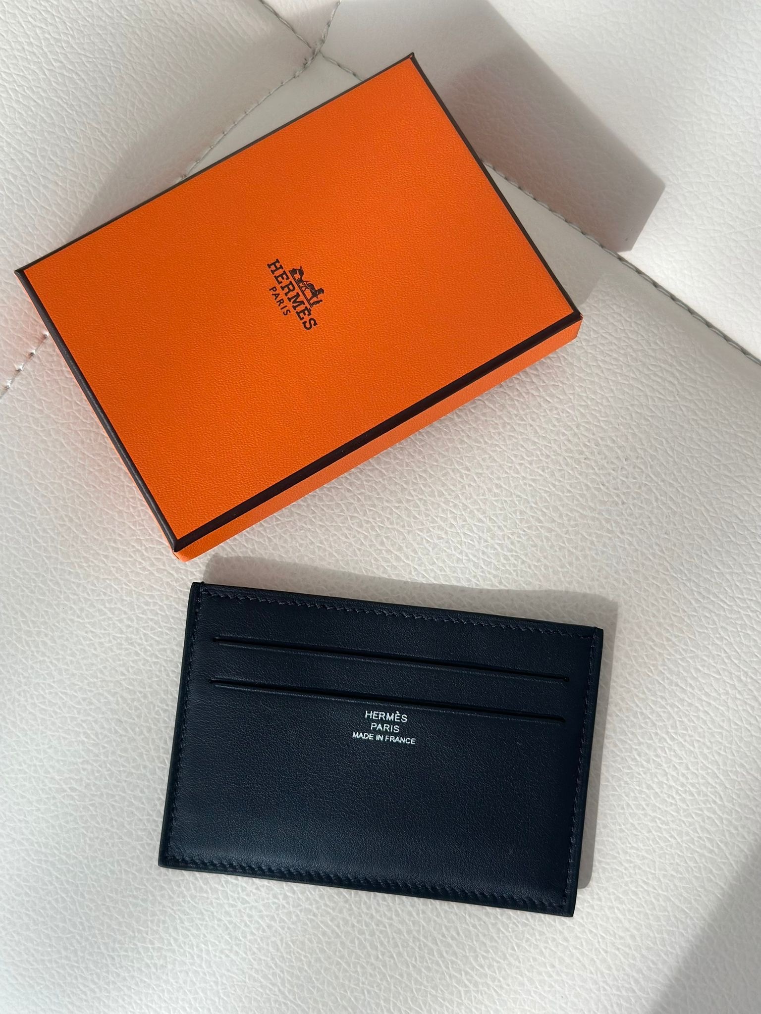 Hermes Citizen Twill Card Holder