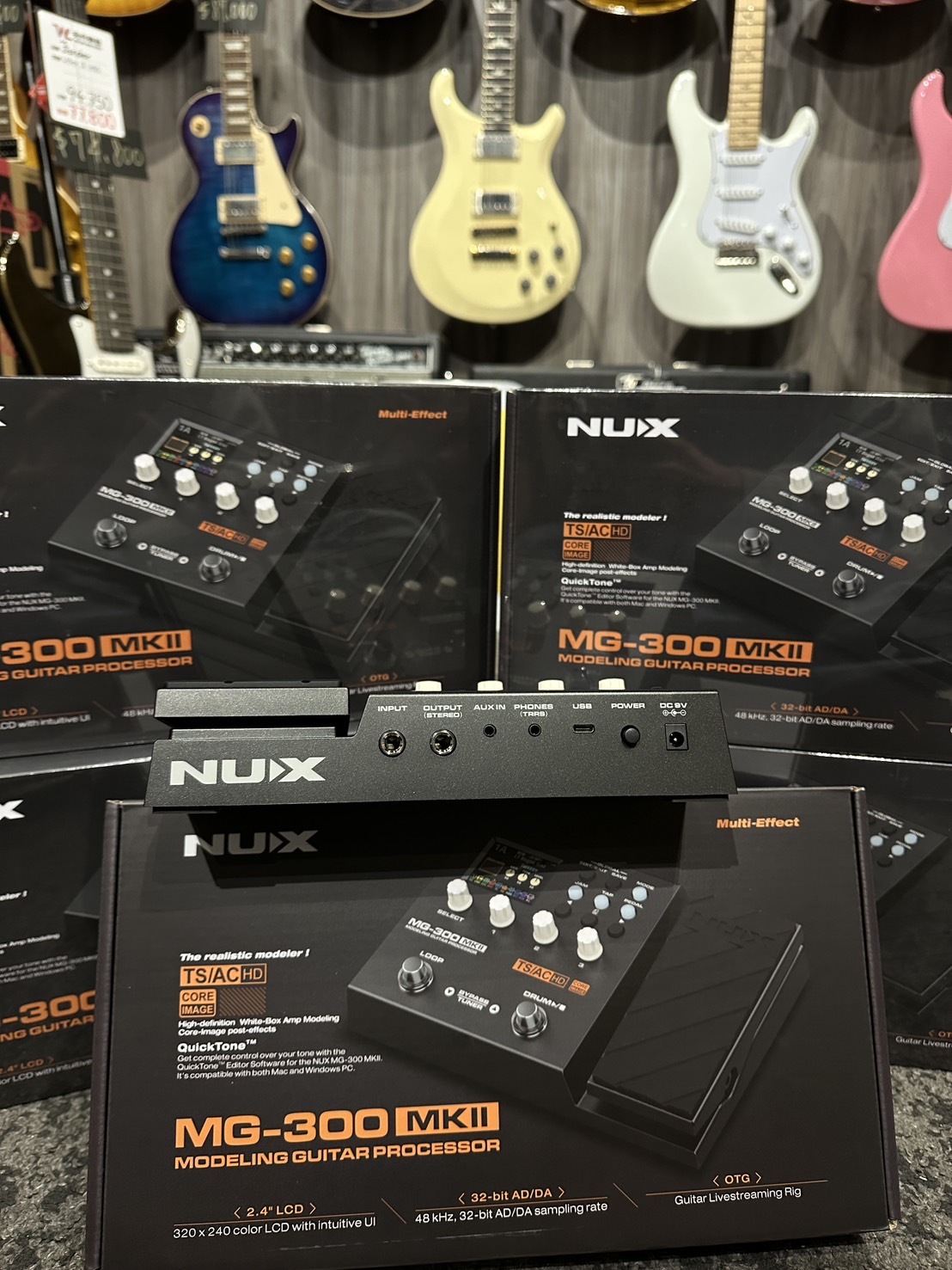 NUX MG-300 MKII 綜合效果器 公司貨【宛伶樂器】