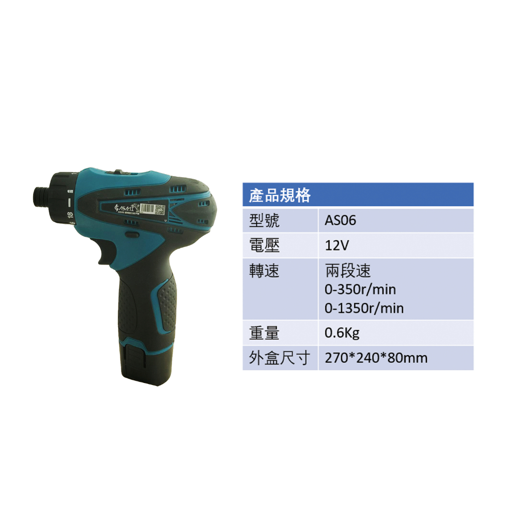 附發票｜AS06 鋰電扭力起子機｜電動起子 衝擊起子 衝擊板手大扭力 連續衝擊起子機 衝擊起子機 起子機